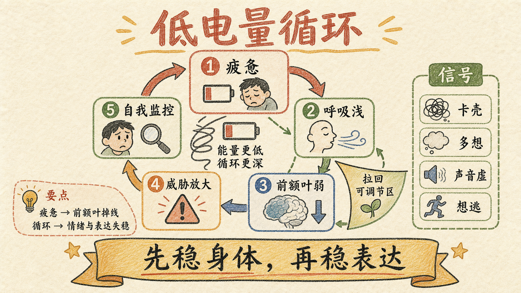 低电量循环-暖纸高信息手绘笔记.png