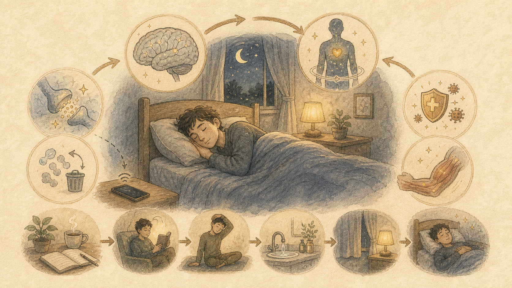 睡眠是所有恢复的底层系统